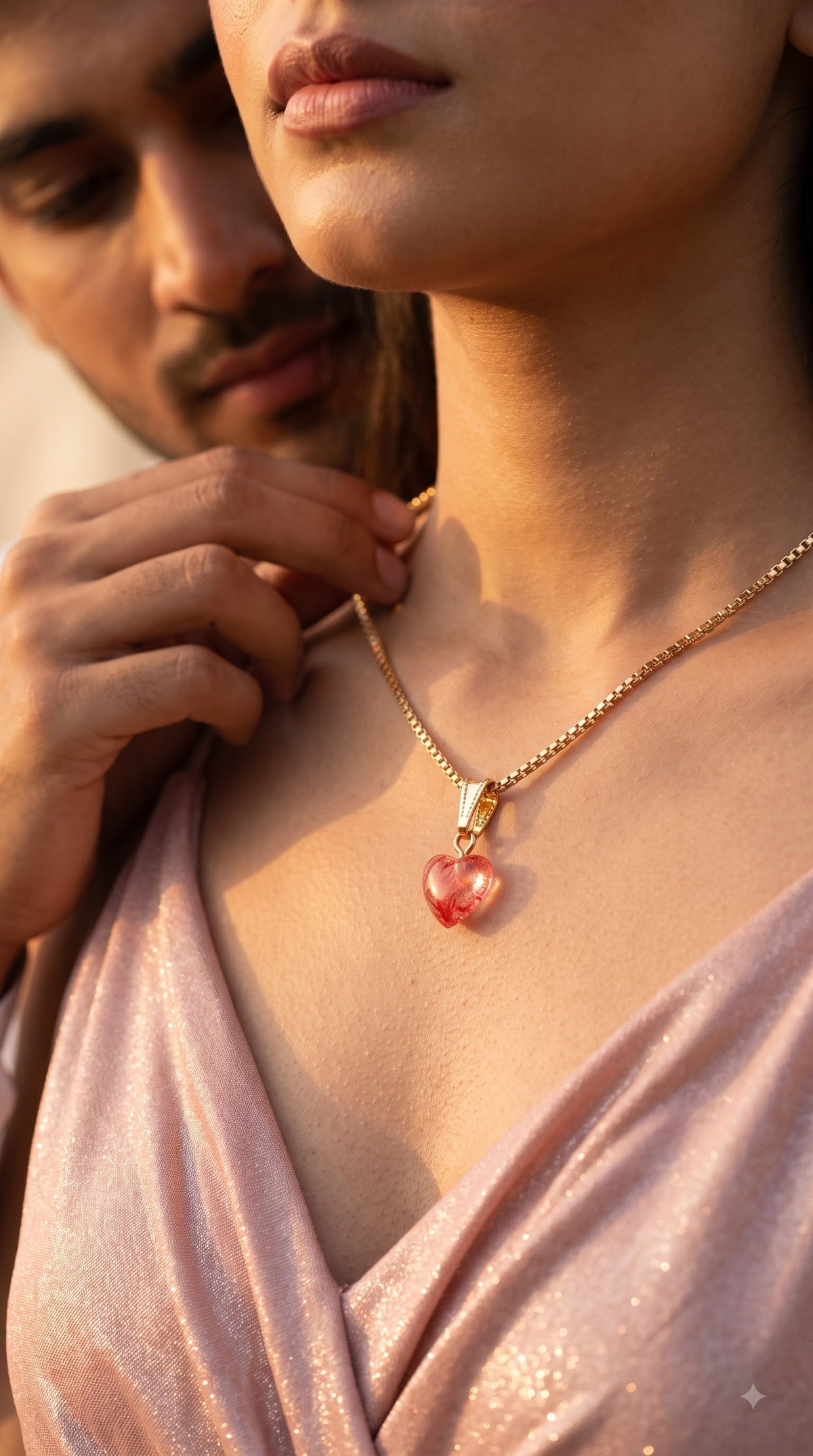 Living Heart Viens Pendant