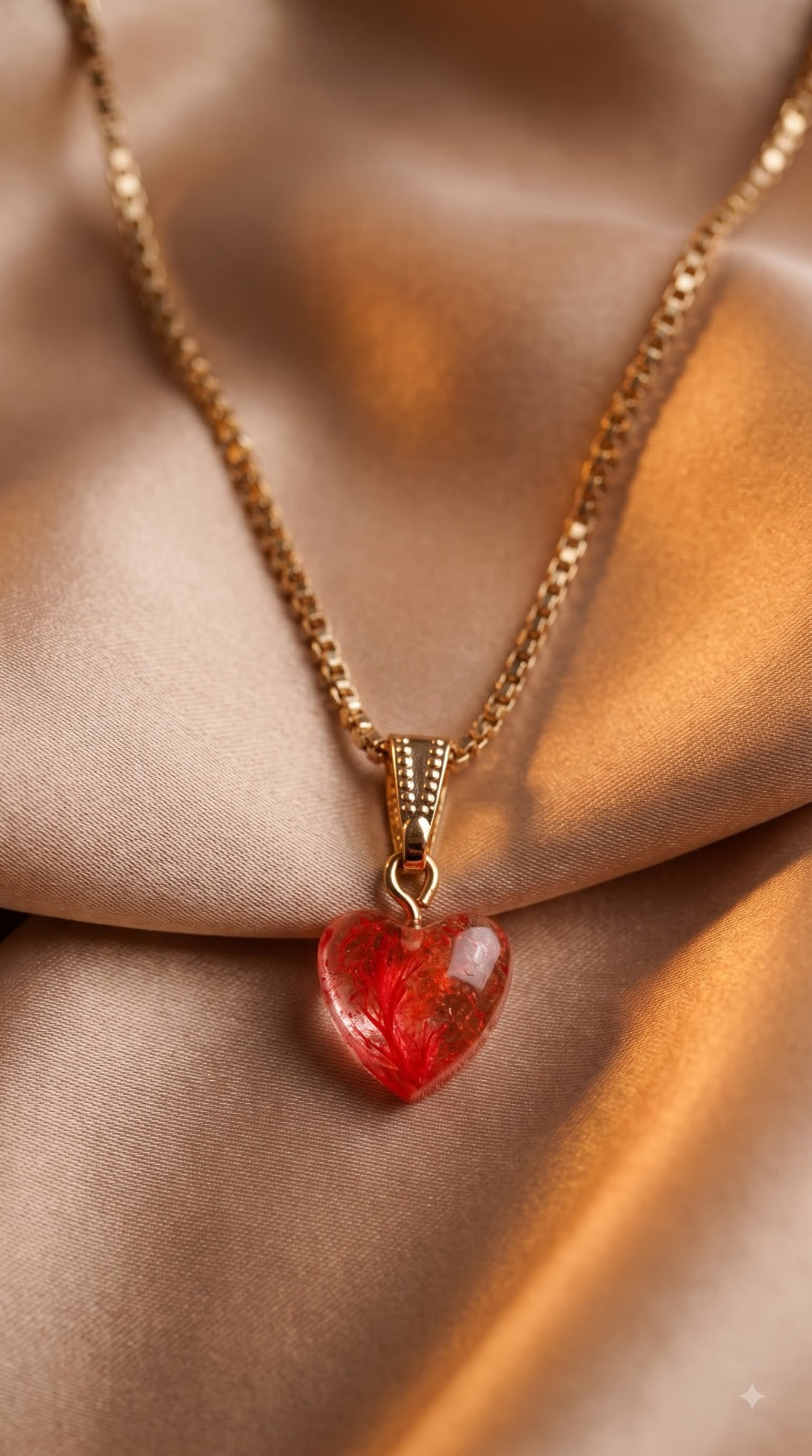 Living Heart Viens Pendant